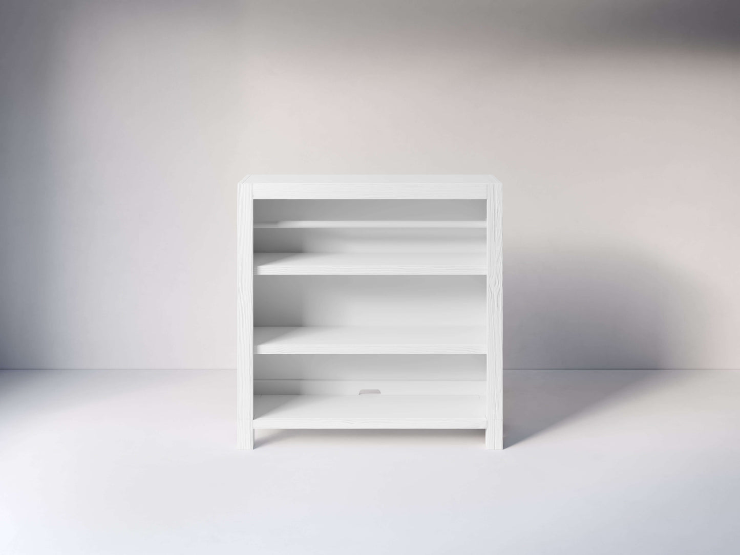 True Hutch/ Bookcase - Front View of Hutch/ Bookcase Snowstrom