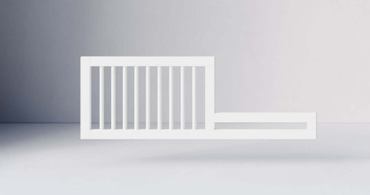 True Toddler Bed Conversion Kit - Front View of Toddler Bed Conversion Kit Snow White