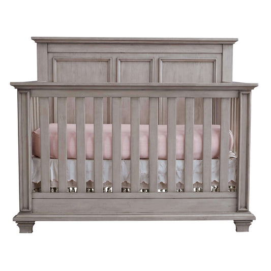 Kenilworth 4-in-1 Convertible Crib - Front View of Kenilworth 4-in-1 Convertible Crib Stone Wash