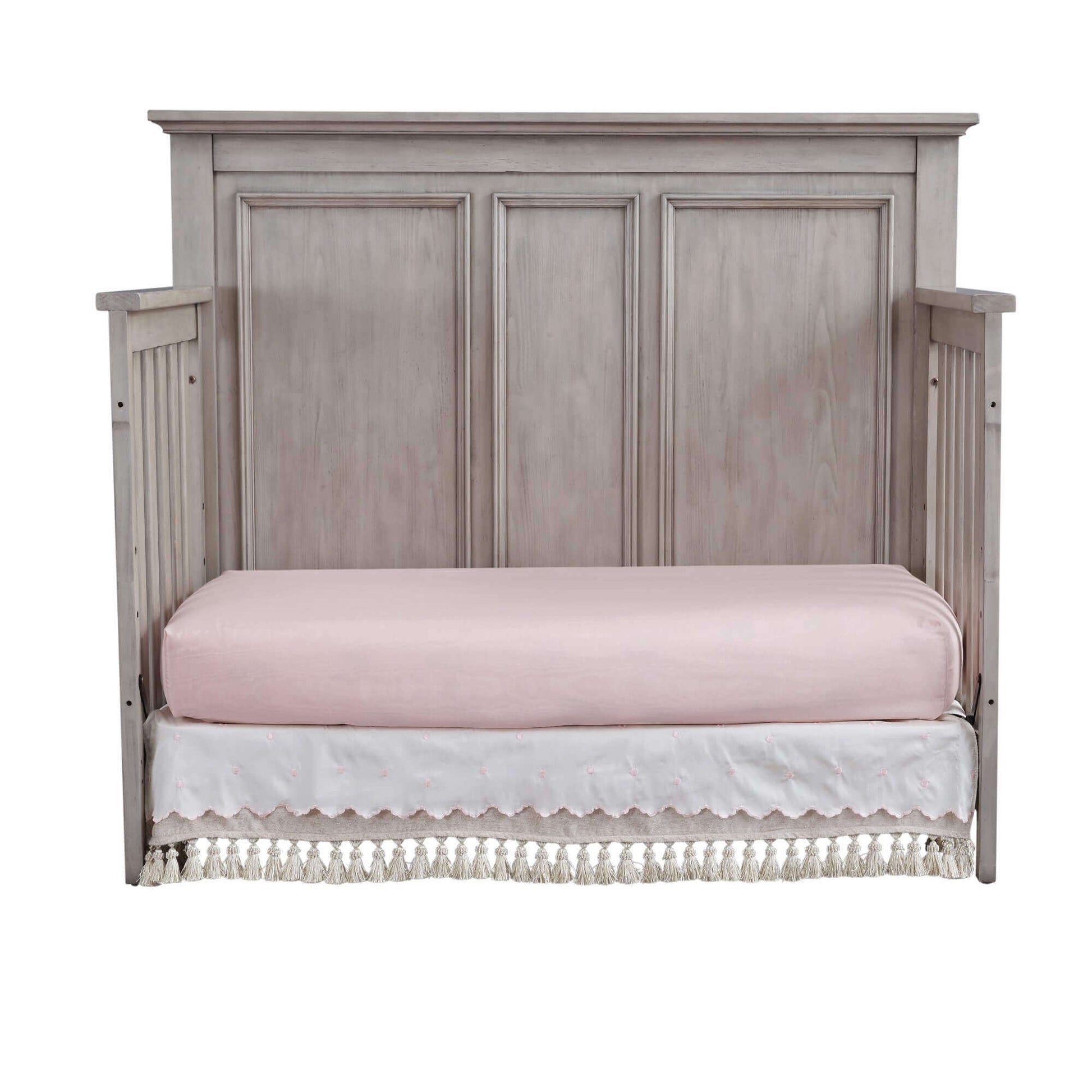 Kenilworth 4-in-1 Convertible Crib - Front View of Kenilworth Daybed Stone Wash