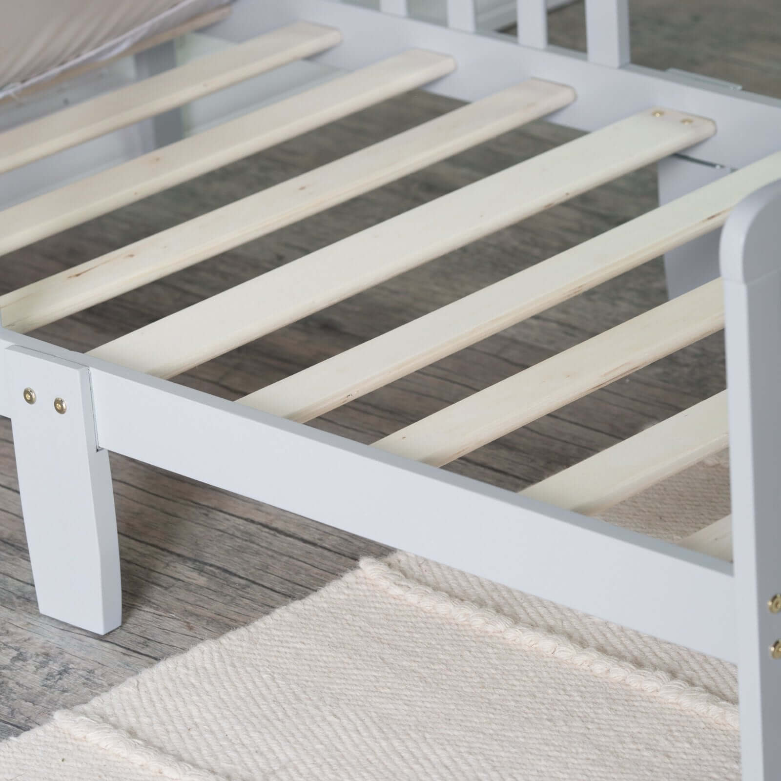 Contemporary Toddler bed - Lifestyle Image of Conversion Kit of Contemporary Toddler bed Multi Tone Gray