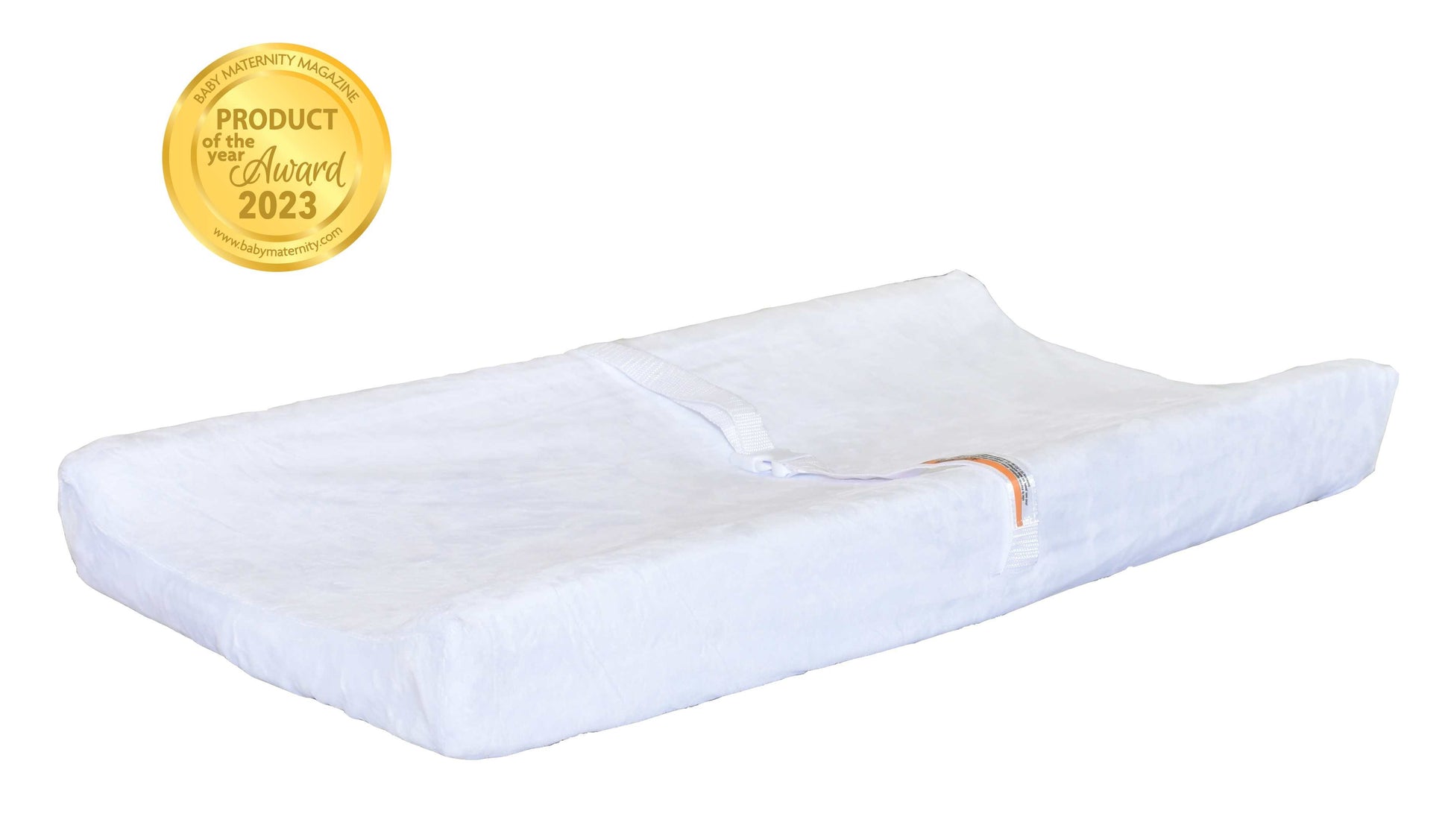 Contoured Changing Pad Fabric Cover - Laying Product View