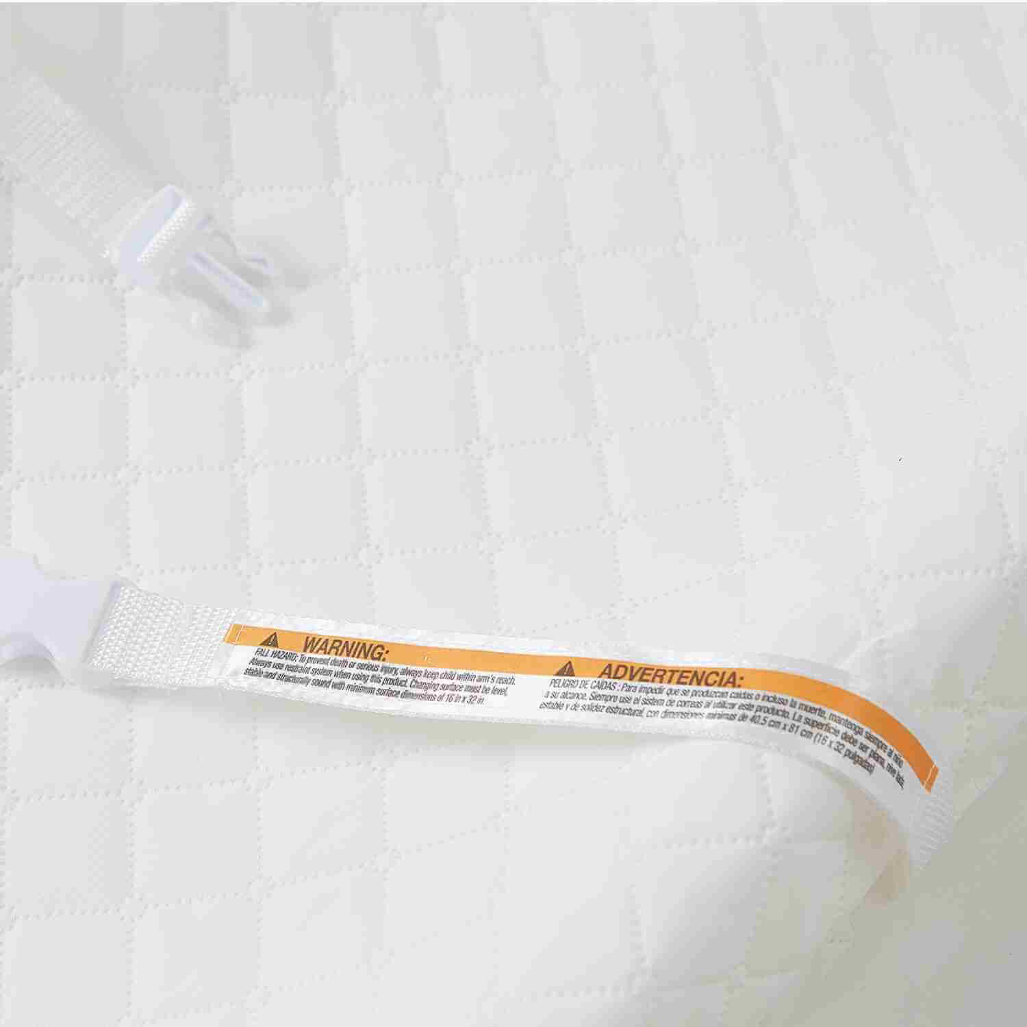 Contoured Changing Pad Fabric Cover - Cushion Image of the Product