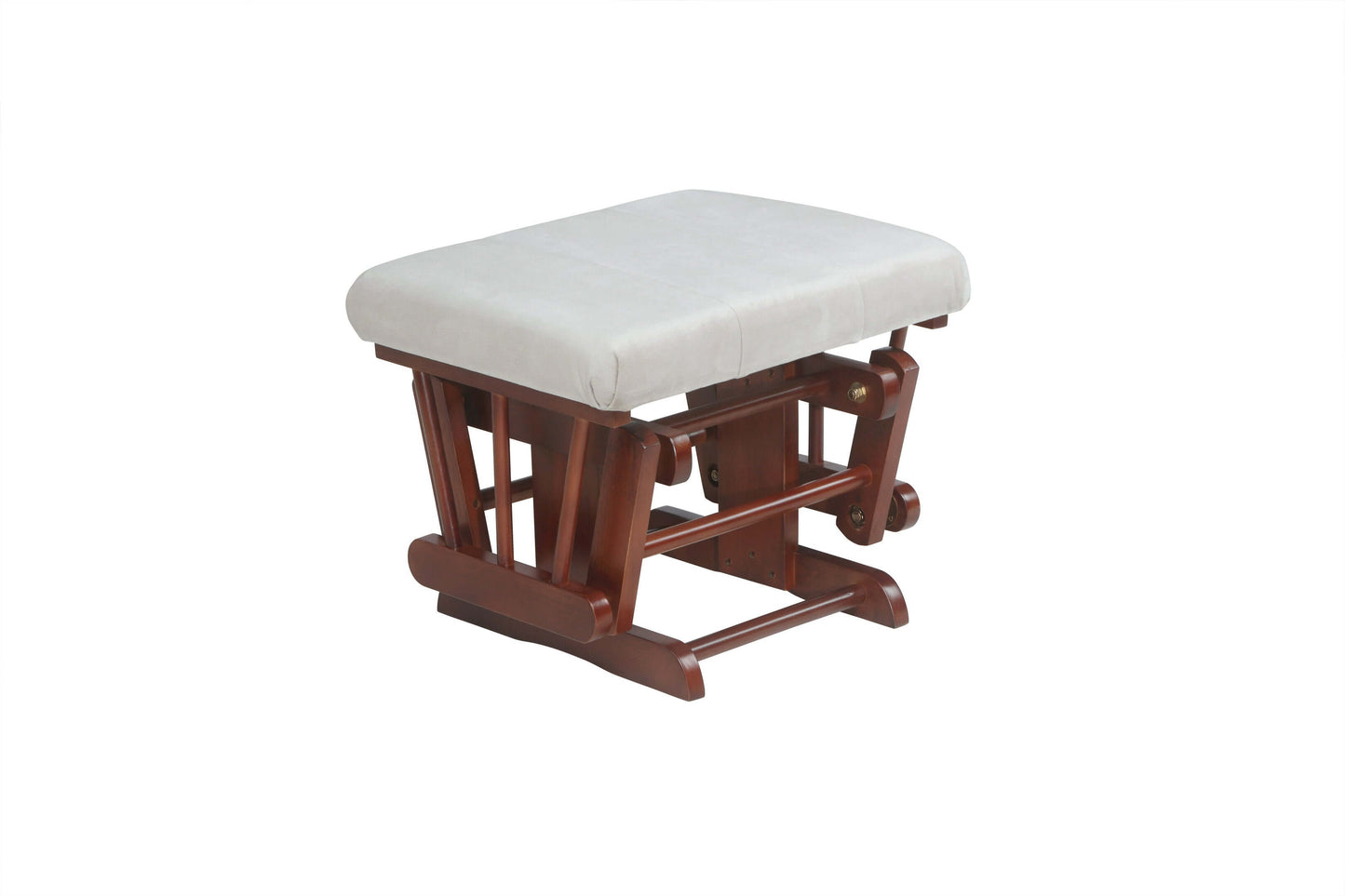 Alice Glider Chair and Ottoman without Pillow - Top Inclined Side View of Alice Glider Chair and Ottoman without Pillow Espresso