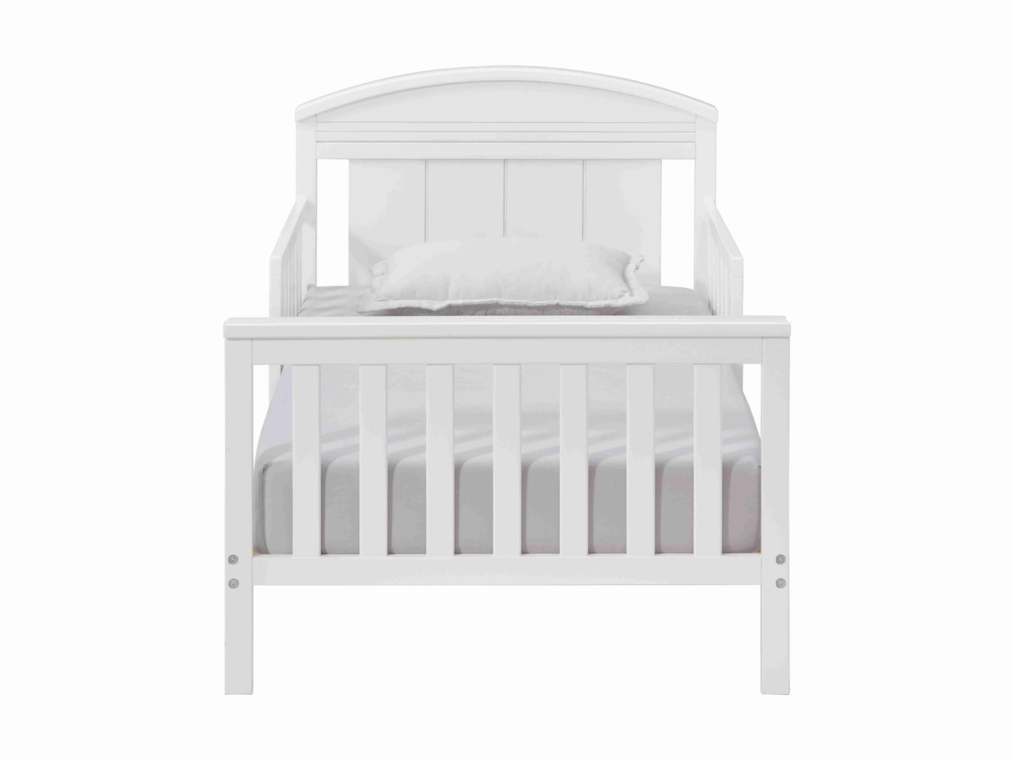 Baldwin Toddler Bed - Front View of Toddler Bed White
