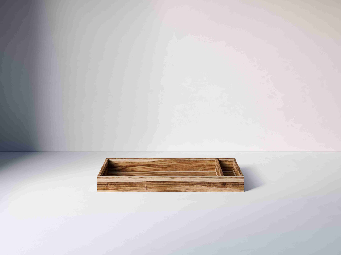 Branch Changer Tray - Front View of Changer Tray Acacia