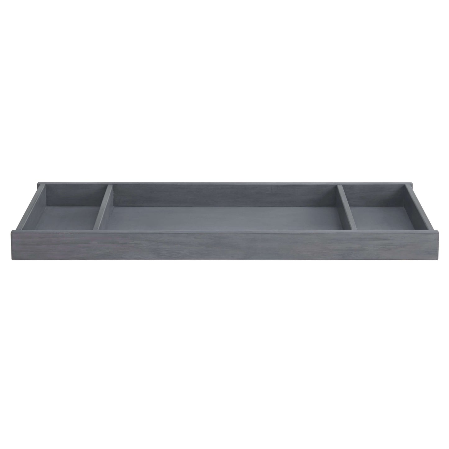 Ellison Changing Topper - Front View of Ellison Changing Topper Gray