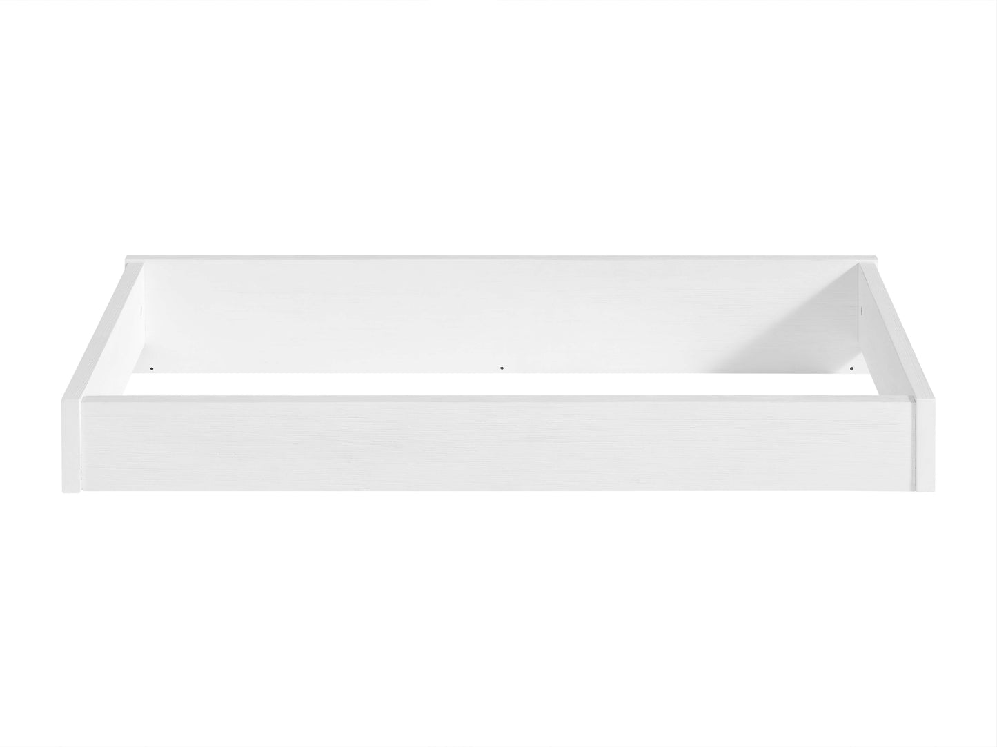 Castle Hill Changing Topper - Front View of Castle Hill Changing Topper White