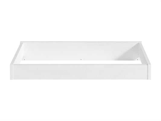 Castle Hill Changing Topper - Front View of Castle Hill Changing Topper White