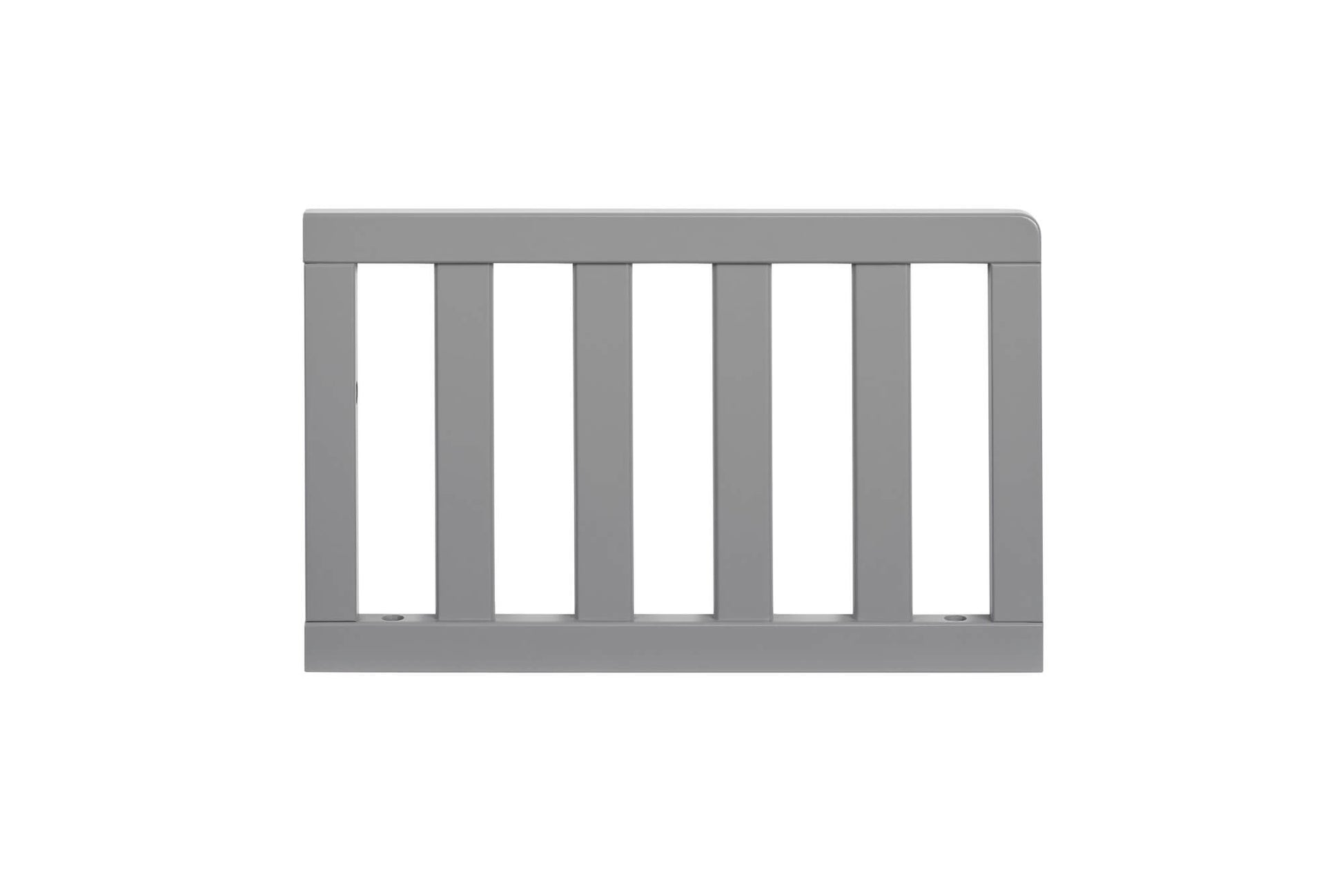 Emerson 4-in-1 Convertible Crib - Front View of Guard Rail of Emerson 4-in-1 Convertible Crib Snow White
