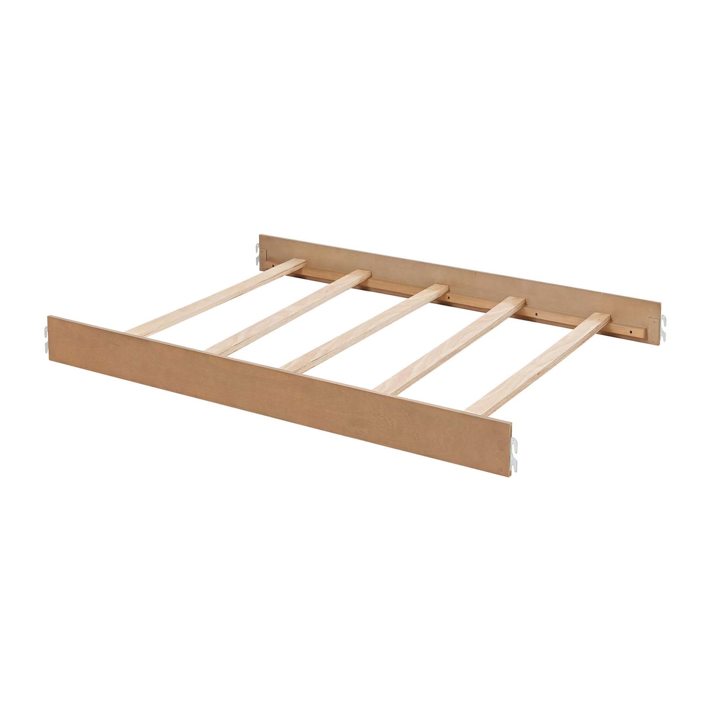 Everlee Full Bed Conversion Kit - Inclined Side View of Everlee Full Bed Conversion Kit Honey