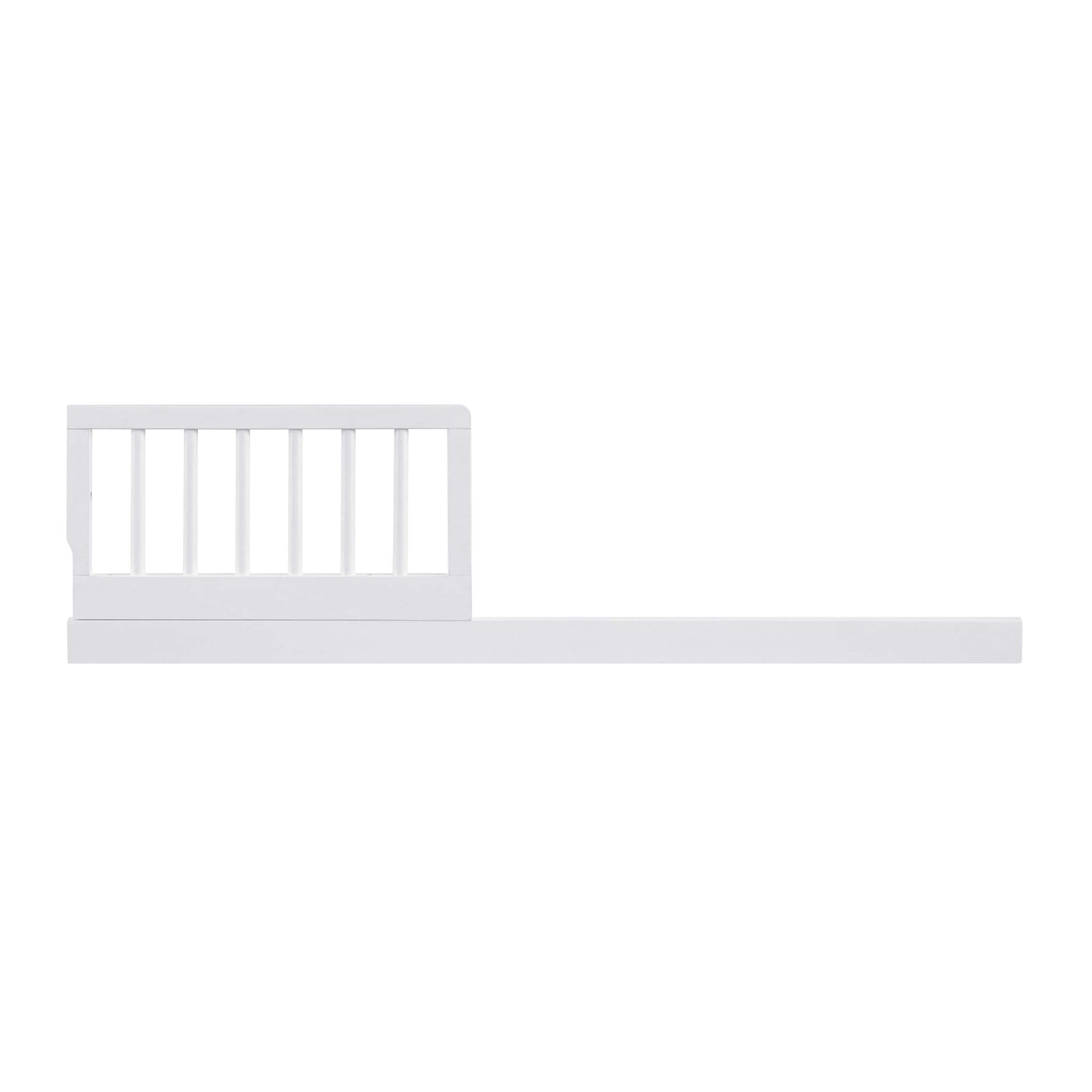 Everlee 3 in 1 Guard Rail - Front View of Everlee 3 in 1 Guard Rail White