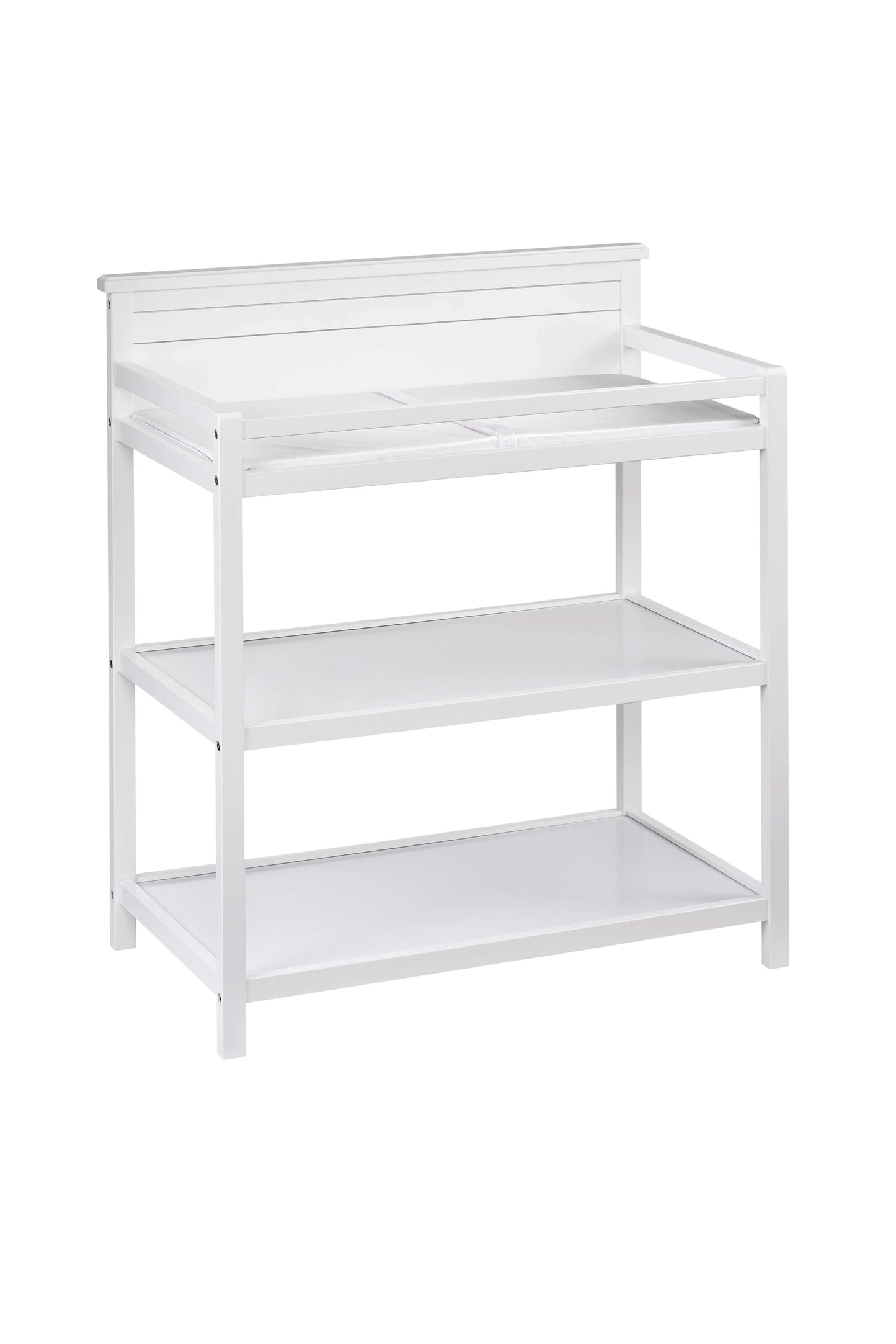 Universal Changing Station - Inclined Side View of Universal Changing Station White