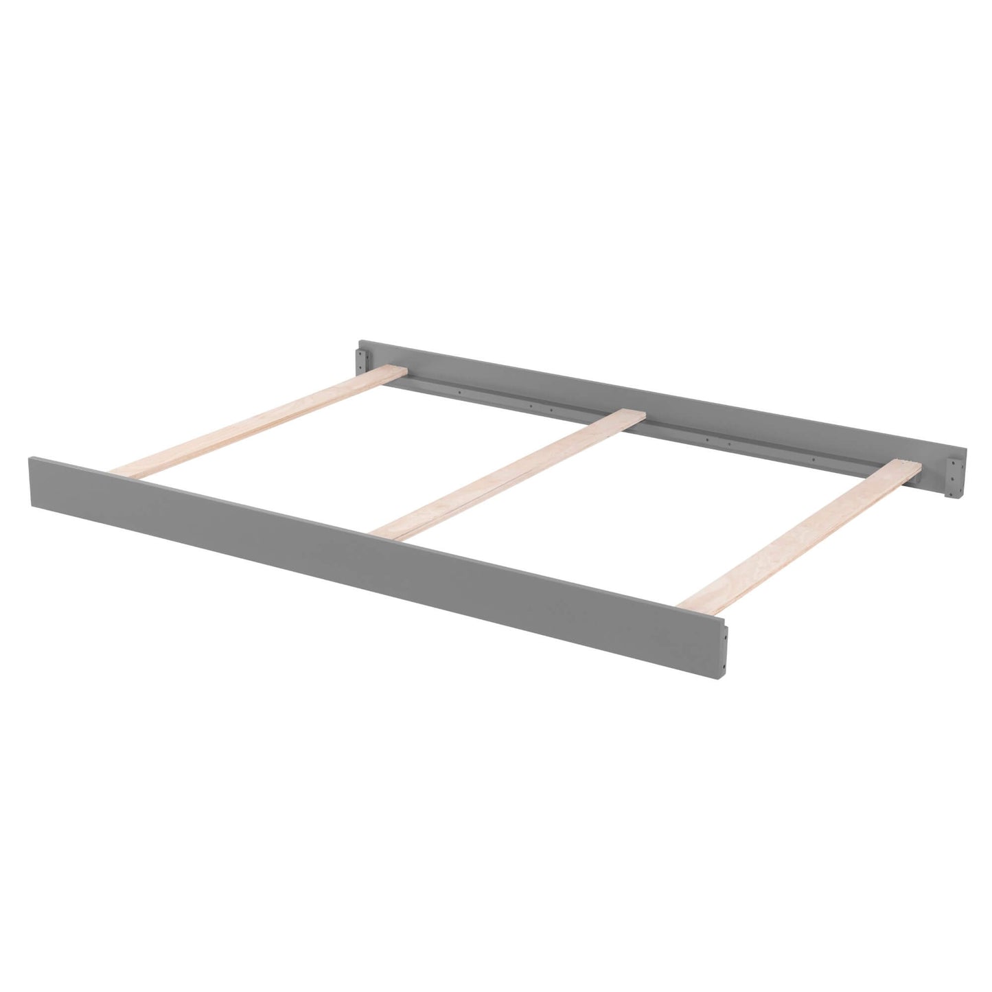 Lazio Full Bed Conversion Kit - Top Inclined Side View of Lazio Full Bed Conversion Kit Gray