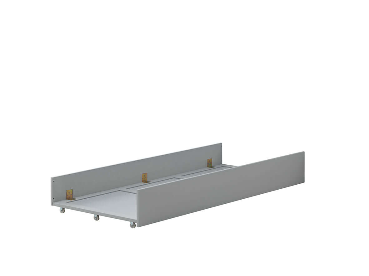 Trundle - Model 3739 - Inclined Side View of Trundle Model 3739 Multi Tone Gray Without Front and Rear Slabs