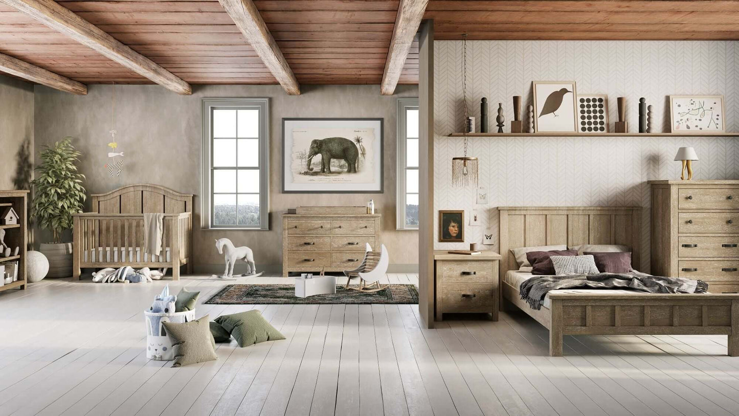Relic Low Profile Footboard - Lifestyle Image All Relic's Product Fossil