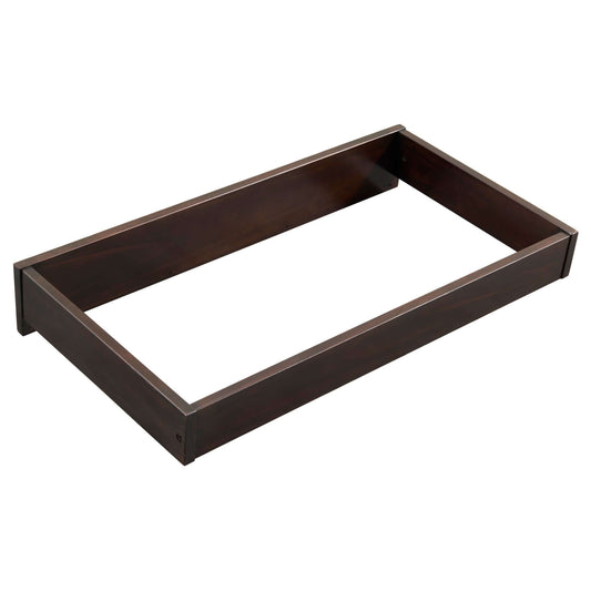 Universal Changing Topper for 3/6 Dr Dresser- RTA - Top Inclined View of the Universal Changing Topper for 3/6 Dr Dresser Midnight Slate