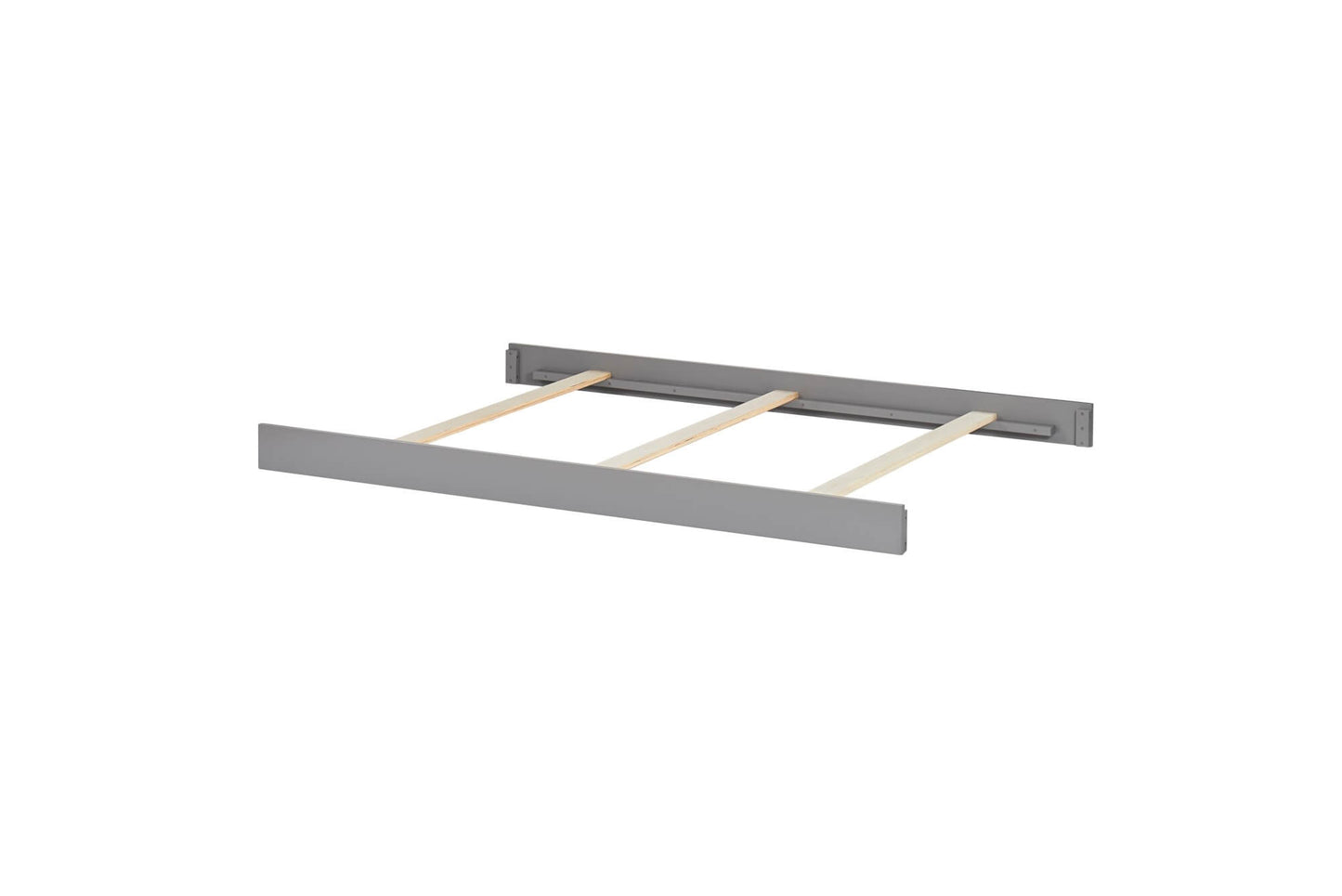 Emerson 4-in-1 Convertible Crib - Top Inclined View of Guard Rail of Emerson 4-in-1 Convertible Crib Snow White
