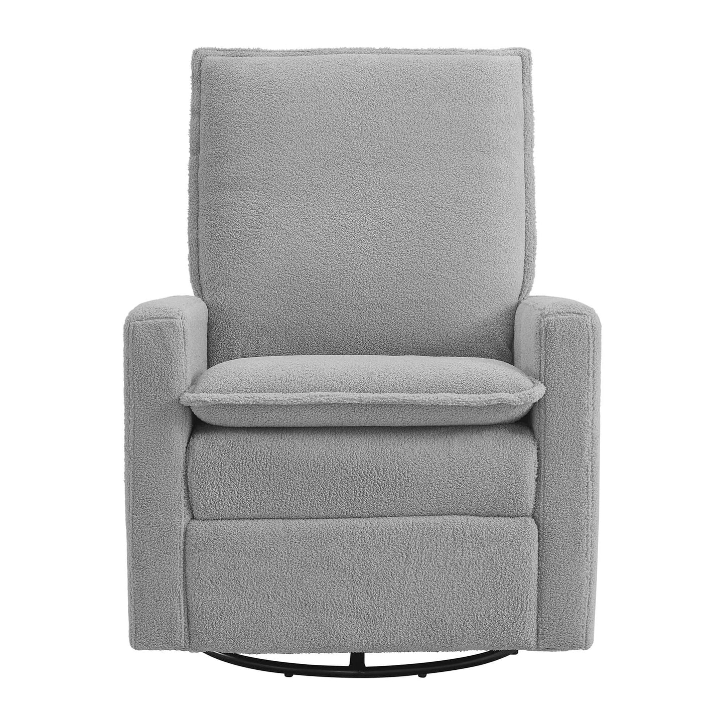 Uptown Nursery Swivel Rocker and Recliner - Front View of Uptown Nursery Swivel Rocker and Recliner Bounce White