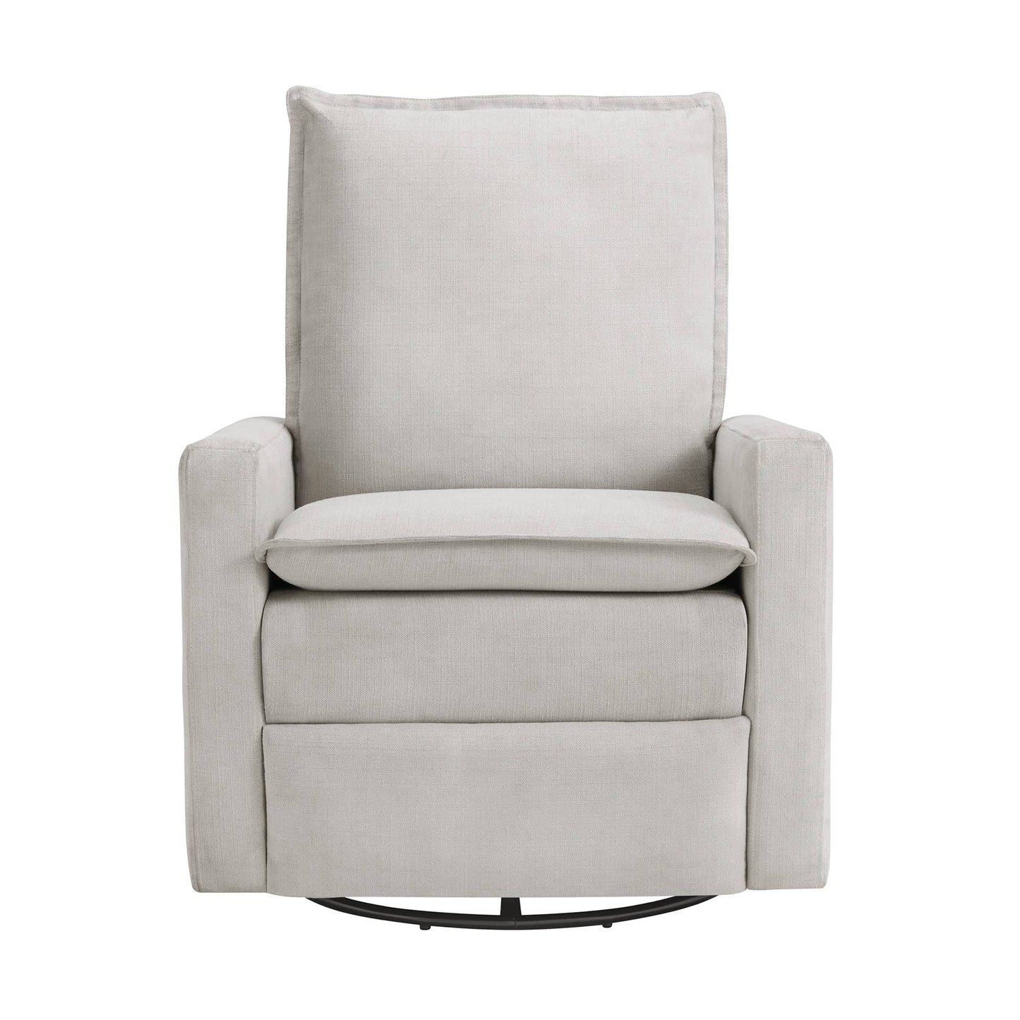 Uptown Nursery Swivel Rocker and Recliner - Front View of Uptown Nursery Swivel Rocker and Recliner Sand