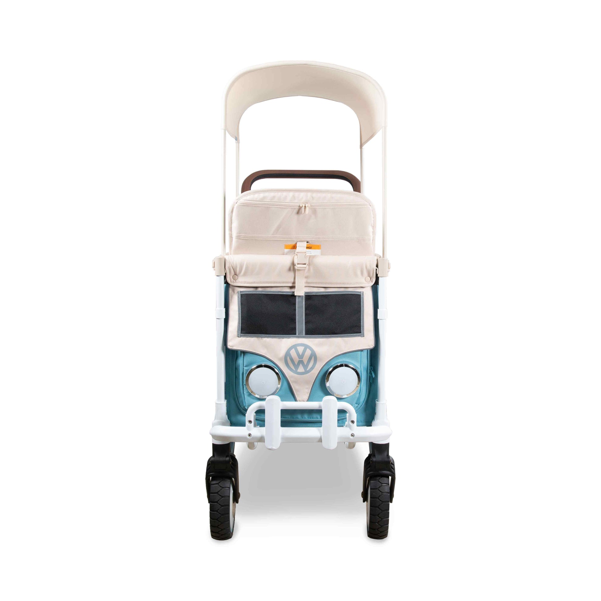 VW2 Volkswagen Stroller Wagon - Front View of the Wagon Blue