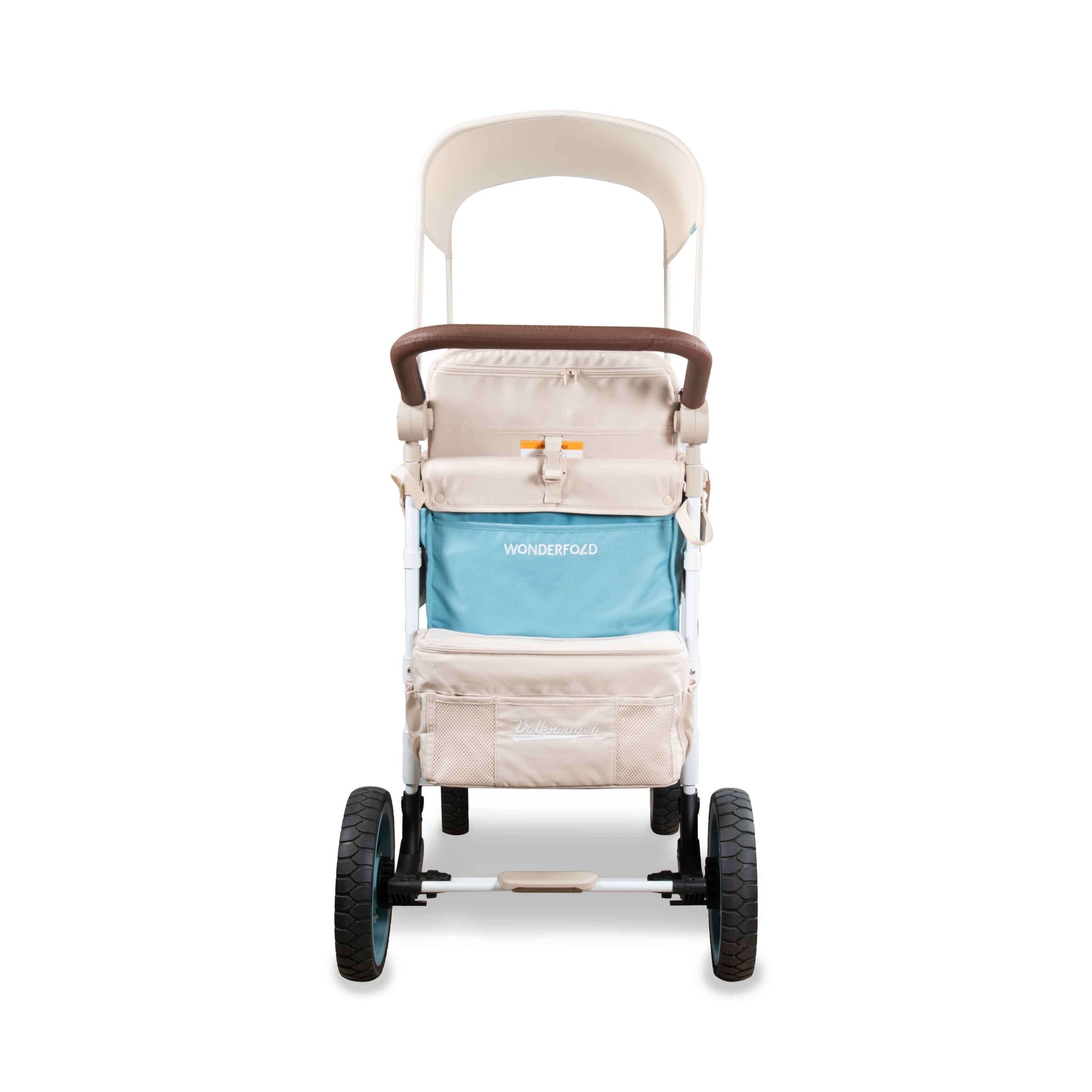 VW2 Volkswagen Stroller Wagon - Rear View of the Wagon Blue