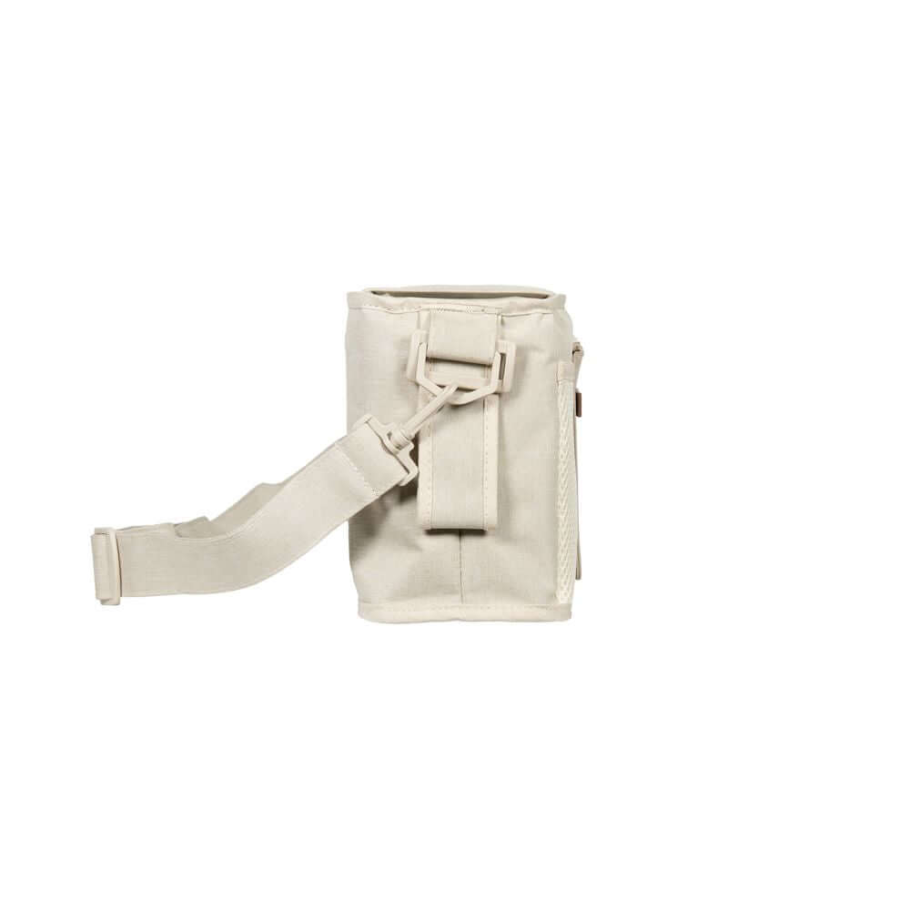 Parent Console with 2 Insulated Cup Holders - Side View of Parent Console with 2 Cup Holders Beige