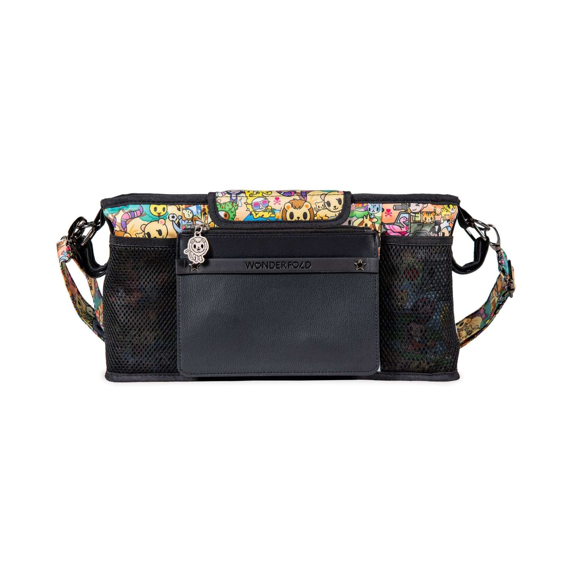 Parent Console with 2 Insulated Cup Holders - Front View of Parent Console with 2 Cup Holders TokiDoki Animalini