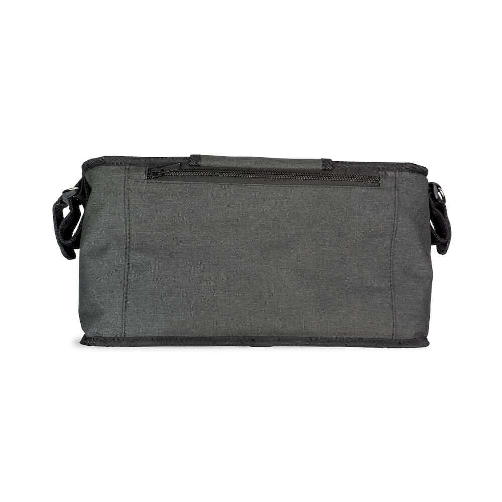 Parent Console with 2 Insulated Cup Holders - Back View of Parent Console with 2 Cup Holders Black