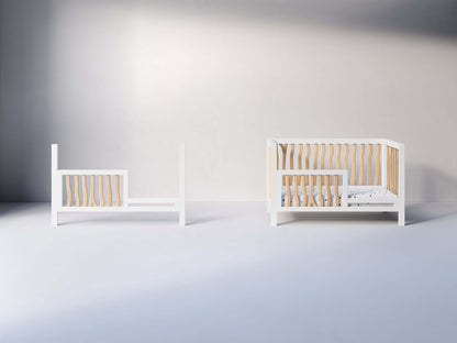 Branch Toddler & Day Bed Conversion Kit - Front View of Toddler & Day Bed Conversion Kit Natural Snow