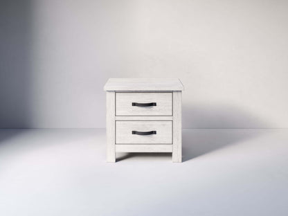 Relic 2-Drawer Nightstand - Front View of 2-Drawer Nightstand Cloud