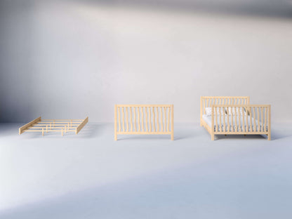 Branch Adult Rail Conversion Kit - Front View of Adult Rail Conversion Kit Natural