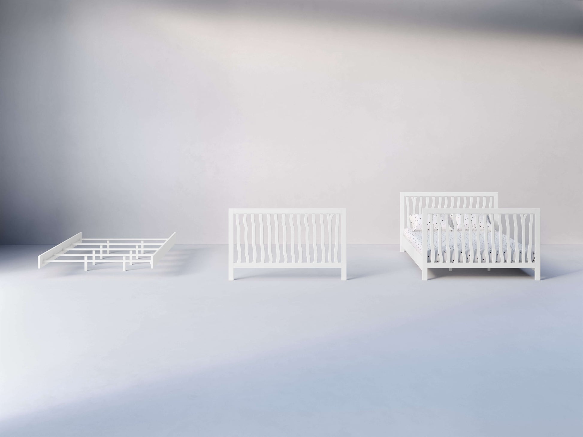 Branch Adult Rail Conversion Kit - Front View of Adult Rail Conversion Kit Snow White