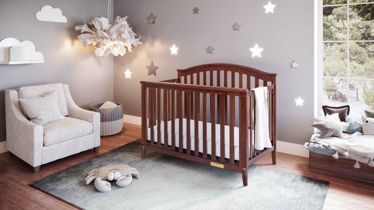 AFG Kali 4-in-1 Crib (Flat Footboard)