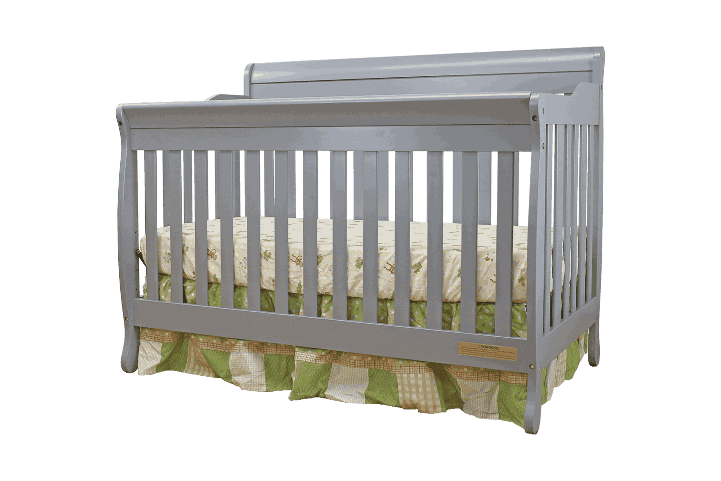 AFG Alice 4-in-1 Convertible Crib with Toddler Guardrail