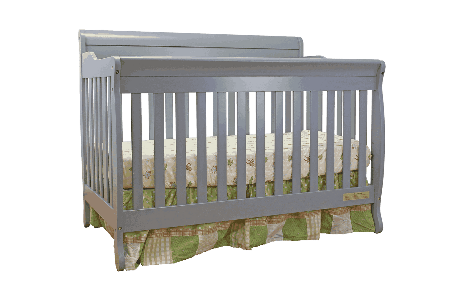 AFG Alice 4-in-1 Convertible Crib with Toddler Guardrail