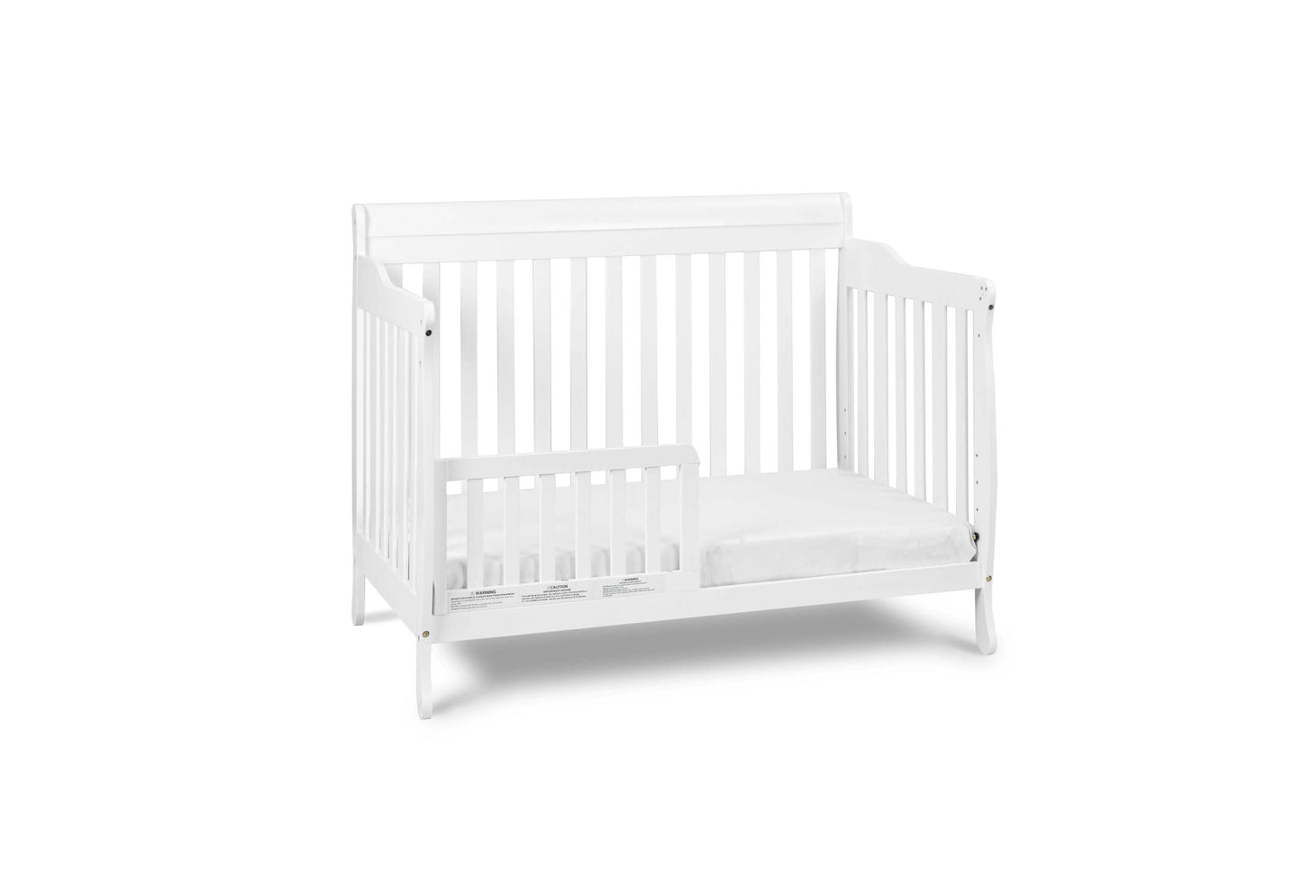 AFG Alice 4-in-1 Convertible Crib with Toddler Guardrail