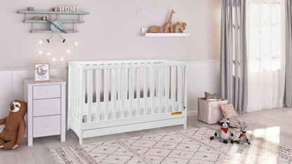 AFG Mila 3-in-1 Convertible Crib with Drawer