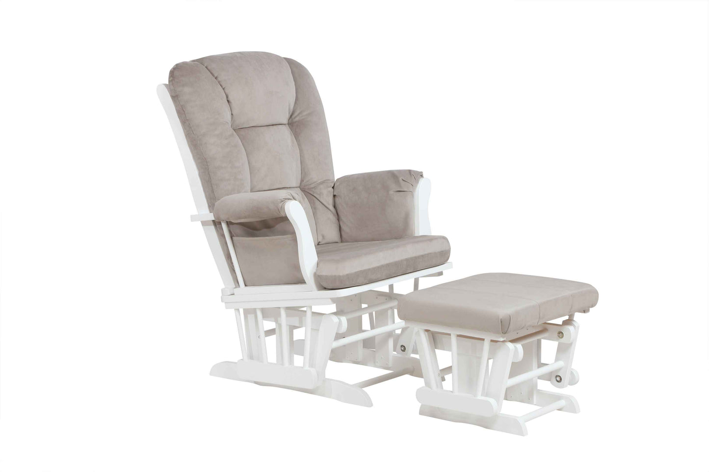 AFG Alice Glider Chair and Ottoman without Pillow