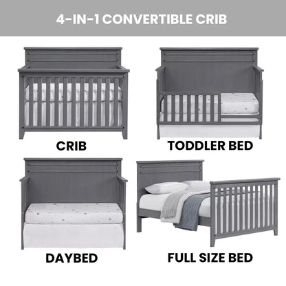 Ellison 4 In 1 Convertible Crib