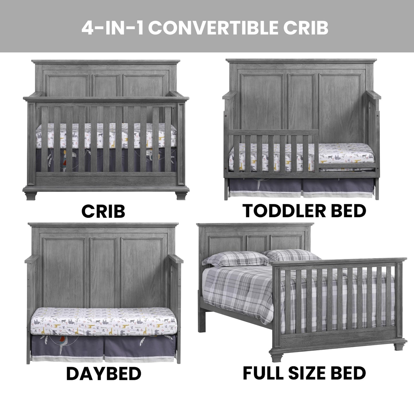 Kenilworth 4-in-1 Convertible Crib