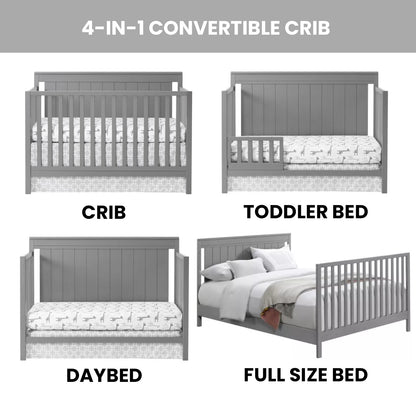 Lazio 4-in-1 Convertible Crib