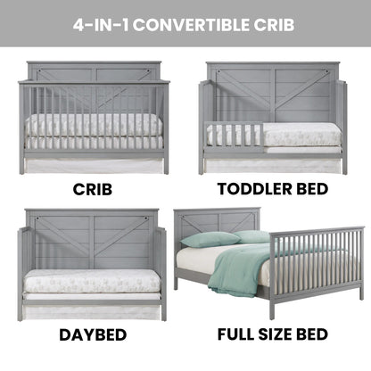 Montauk 4-in-1 Convertible Crib