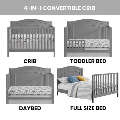 Nolan 4 in 1 Convertible Crib