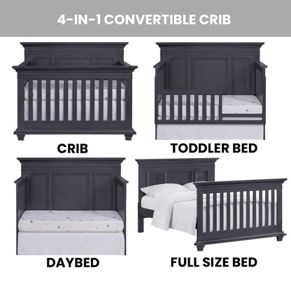 Weston 4 In 1 Convertible Crib