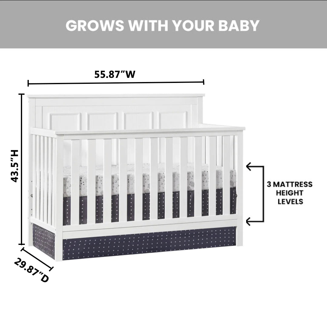 Bennett 4-in-1 Convertible Crib