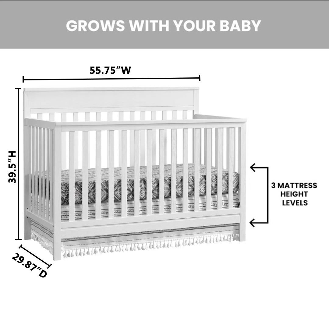 Castle Hill 4-in-1 Convertible Crib