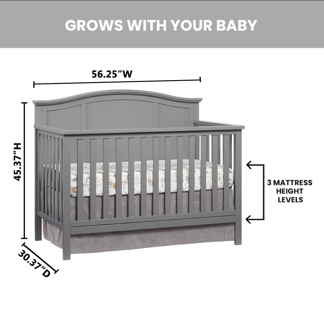 Emerson 4-in-1 Convertible Crib