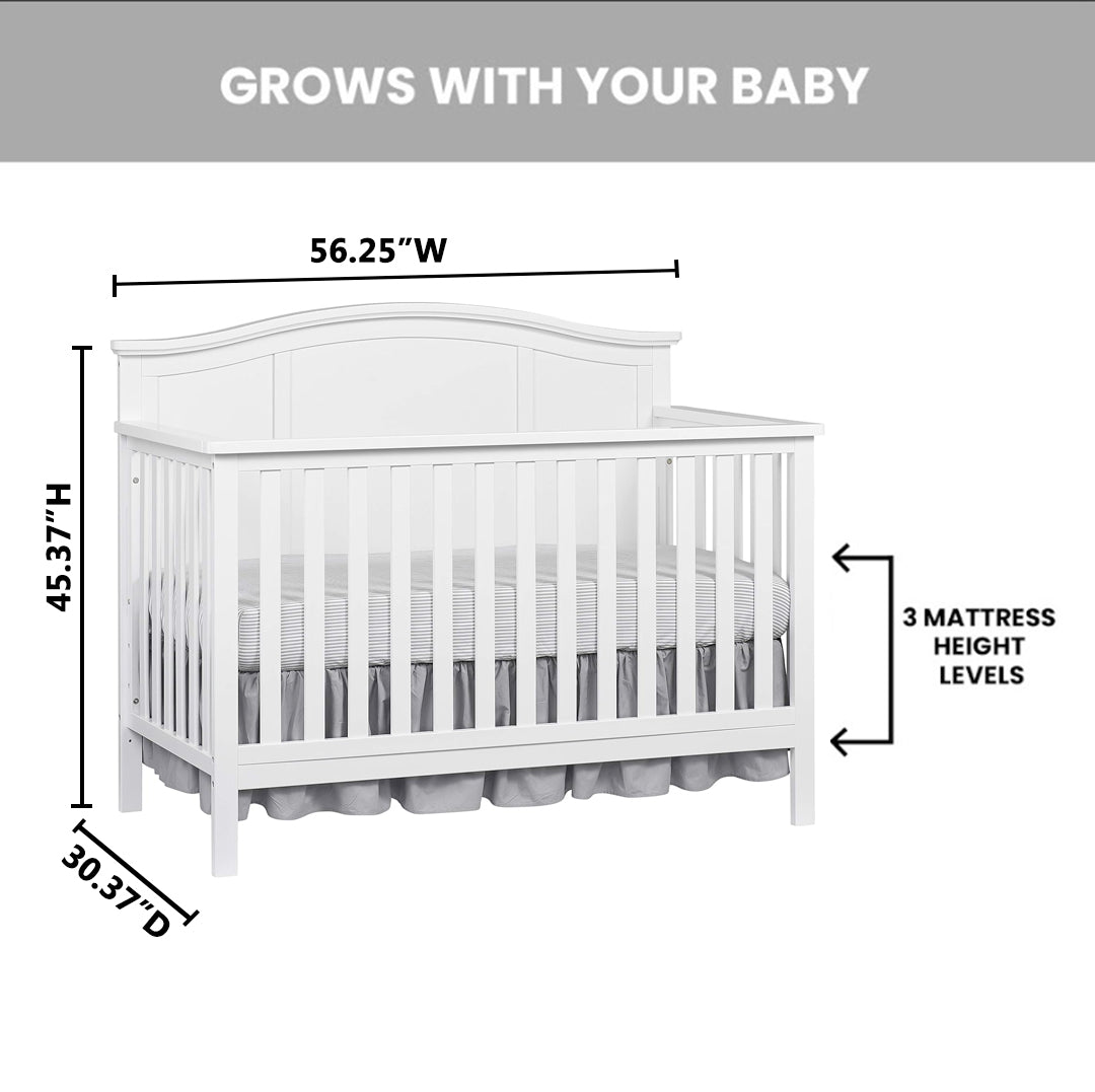 Emerson 4-in-1 Convertible Crib