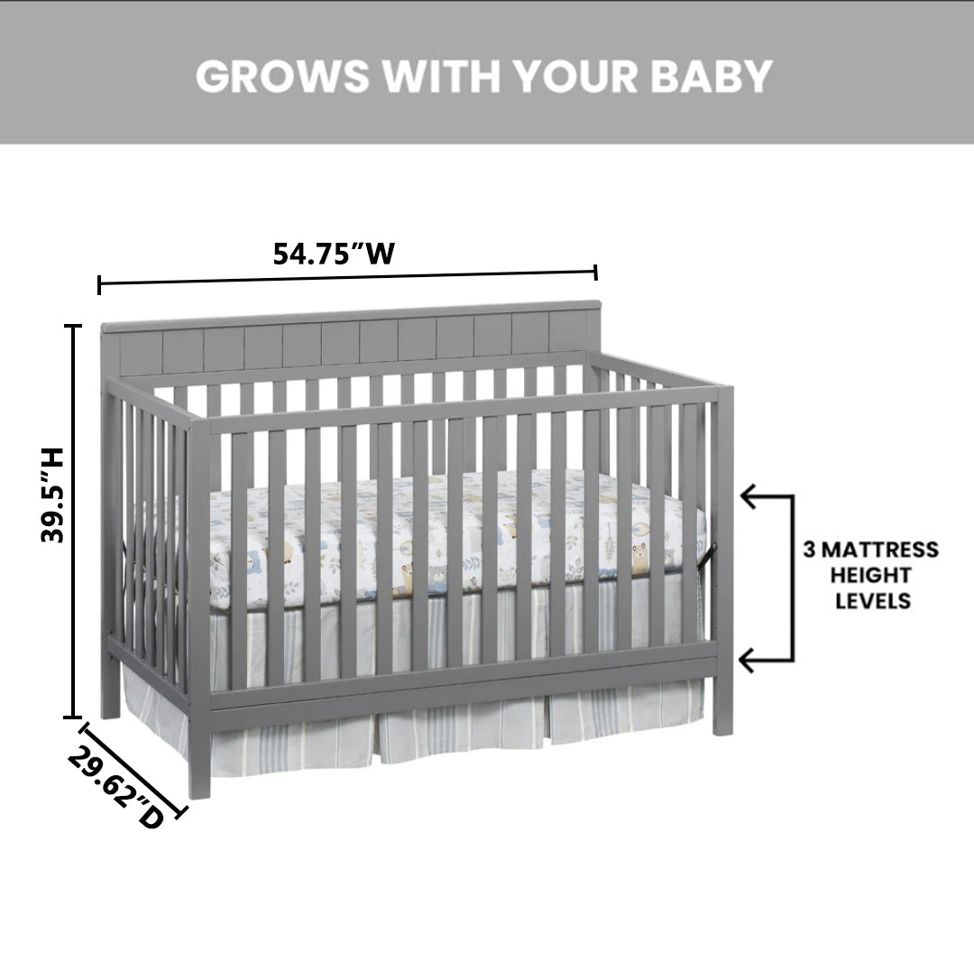 Logan 4-in-1 Convertible Crib